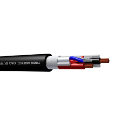 PROCAB PAC131/5 Kabel zasilający i kabel sygnałowy – 2 x 2,0 mm? i 2 x 0,35 mm?,  500 m